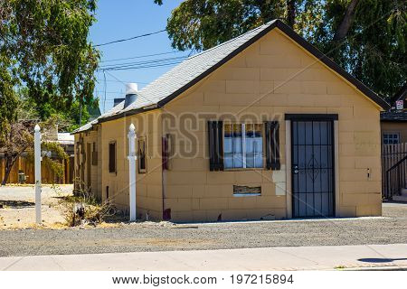 Abandoned Small Home In Need Of Repairs