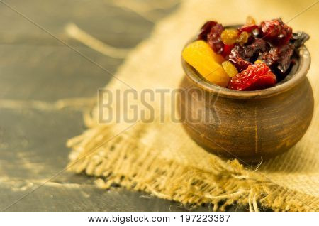 Dried Food. Sweet Snack. Sweet Breakfast.