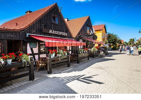 Hel Poland- September 72016:Hel - polish city .
