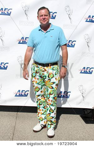 LOS ANGELES - SEP 20: Joel Murray anländer vid ATAS Golf Tournament 2010 på privat Golf Club 