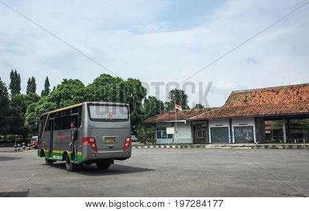 Bus Station In Yogyakarta, Indonesia