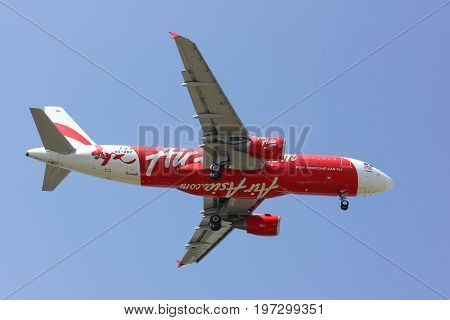 Hs-abp Airbus A320-200 Of Thaiairasia.