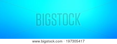 Blue abstract background with blue radial gradient effect may use as wall paper or banner