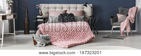 Wool Pink Blanket