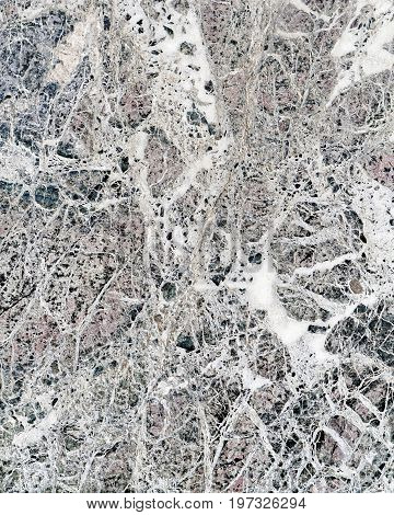 Marble Texture Of Loggia Dei Lanzi At Florence