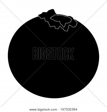 Isolated Lulo Silhouette