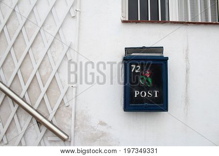 Old Post Box In Larnaca, Cyprus