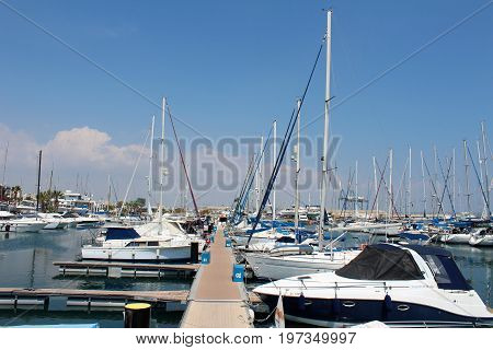 Larnaca Port, Cyprus