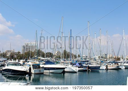 Larnaca Port, Cyprus