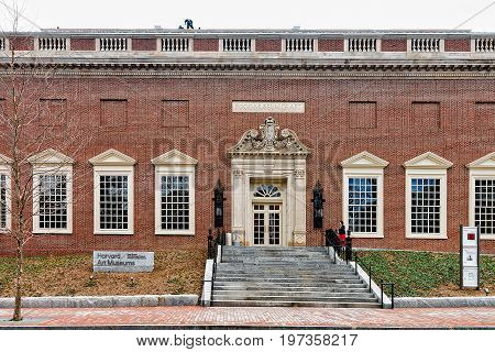 Harvard Art Museum At Harvard Yard Cambridge Ma America