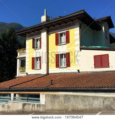 House Architecture In Aurigeno
