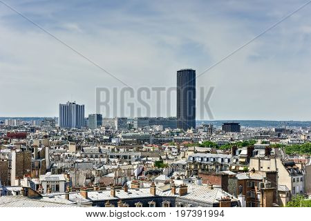 Paris, France Skyline