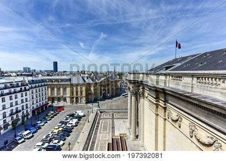 Paris, France Skyline