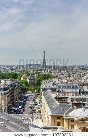 Paris, France Skyline