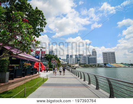 Cityscape Of Singapore
