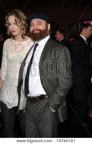 LOS ANGELES - 28 de OCT: Zach Galifianakis llega en el estreno de 