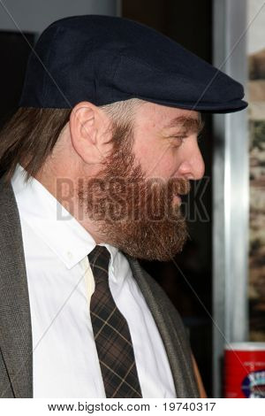 LOS ANGELES - 28 de OCT: Zach Galifianakis llega en el estreno de 