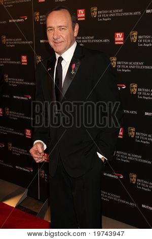 Los Angeles, nov 4: Kevin spacey kommt in Britannia am Awards 19. jährlichen Bafta Los Angeles 
