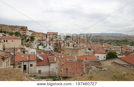 Old Houses In Avanos Town, Turkey