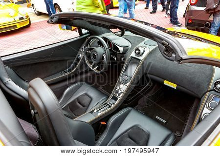 Redmond, Wa - April 29, 2017: Exotic Car Show At Redmond Town Center