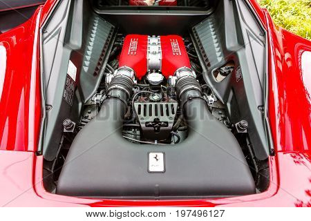 Redmond, Wa - April 29, 2017: Exotic Car Show At Redmond Town Center
