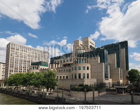 British Secret Service In London