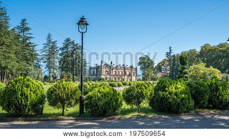 Dadiani Palace Located Inside A Park In Zugdidi, Georgia