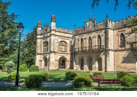 Dadiani Palace Located Inside A Park In Zugdidi, Georgia