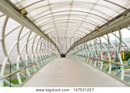 Seattle, Wa - April 8, 2017: A Space Museum In The Northwest United States - Museum Of Flight
