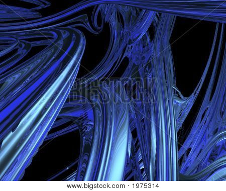 Optical Art Fractal Raytrace From The Deep One