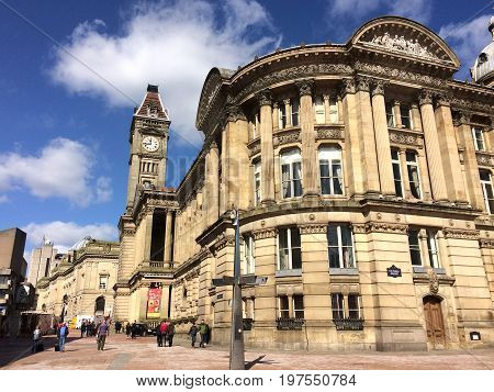 Birmingham Museum and Art Gallery (BMAG)
Birmingham, United Kingdom - March 25, 2016: Building of Birmingham Museum and Art Gallery (BMAG) and tourists and locals walking by