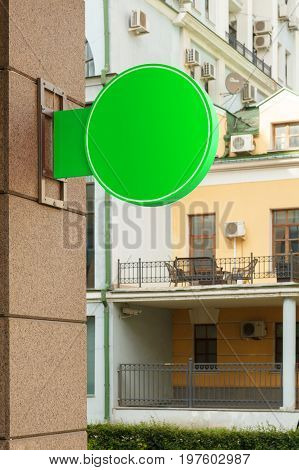 Blank Round Singboard