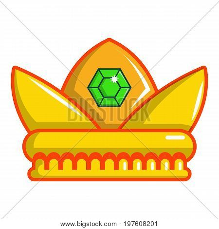 Baroness crown icon. Cartoon illustration of baroness crown vector icon for web design