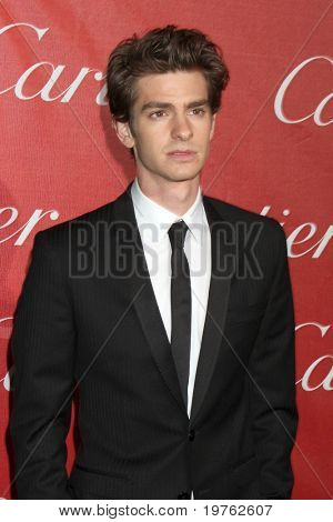 Palm Springs jan 8: Andrew Garfield kommt auf dem Palm Springs international Filmfestival 2011 ein