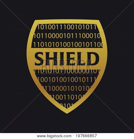 Shield Logo. Protection Company. Security. Guardian. Vector Illustration.