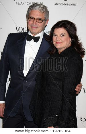LOS ANGELES - JAN 15: Michael Nouri, kommt Ann Serrano Lopez bei der Art Of Elysium 'Himmel' Gala