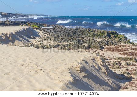 Rocks In Pessegueiro Beach In Porto Covo