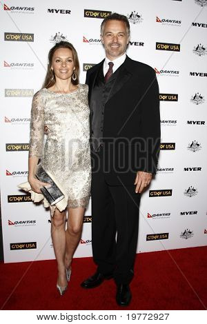 LOS ANGELES - JAN 22: Cameron Daddo kommt bei der 2011 G'Day USA Australien Woche LA Black Tie Gala 