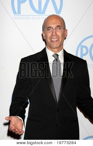 BEVERLY HILLS - JAN 22: Jeffery Katzenberg arriva al 22 annuale produttori Guild Awards a Bev