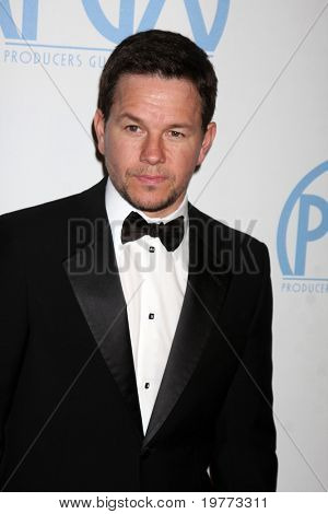 BEVERLY HILLS - JAN 22: Mark Wahlberg saapuu kahdeskymmenestoinen vuosikertomus tuottajien Guild Awards at Beverly 