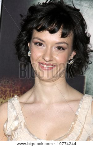 LOS ANGELES - JAN 26: Marta Gastini przybywa na premierze 