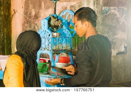 Gianyar Night Market In Gianyar Province, Bali, Indonesia