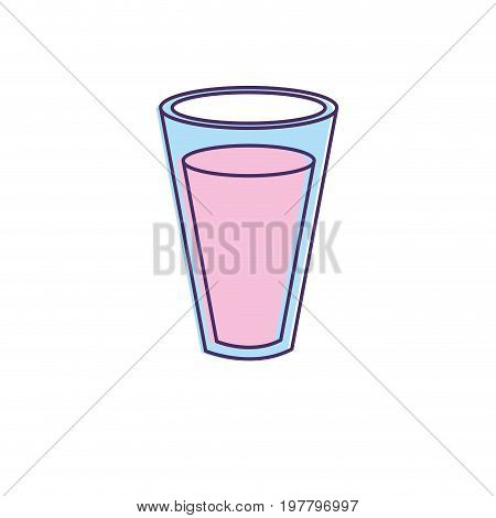fesh and delicious natural yogurt vector illustration