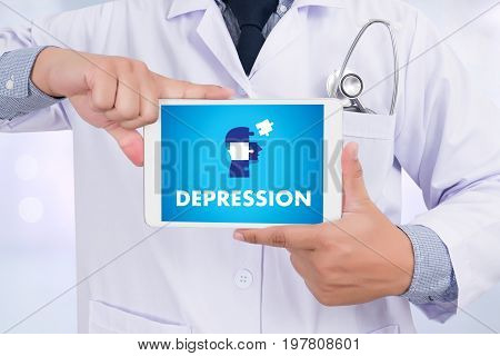 Depression Miserable Depressed , Depression And Its Consequences, Depressed Emotions Concept , Alone
