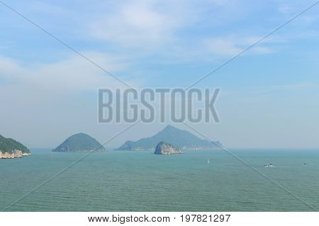 Tropical White Sand Beach In Khao Sam Roi Yot National Park, Thailand