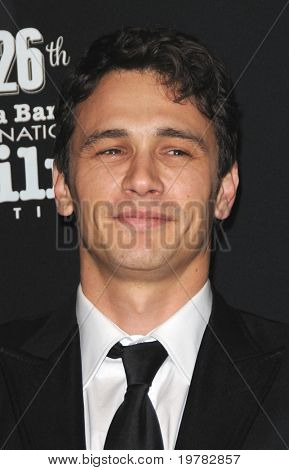 LOS ANGELES - JAN 29: James Franco komt op het Filmfestival van 2011 Santa Barbara Intern'l naar rece
