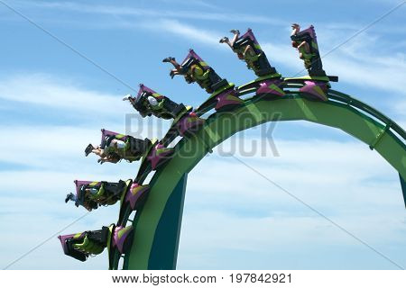 Life is a Roller Coaster Ride in Ohio