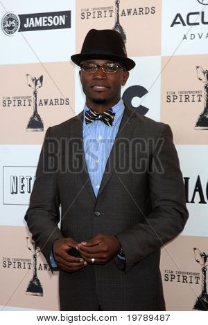 SANTA MONICA, CA - 26 FEB: Taye DIggs arriva al 2011 Film Independent Spirit Awards presso il Bea