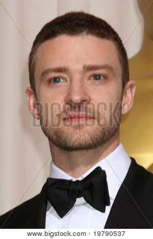 Los Angeles feb 27: Justin Timberlake kommt im Drucksaal in der 83rd Academy Awards in Kod
