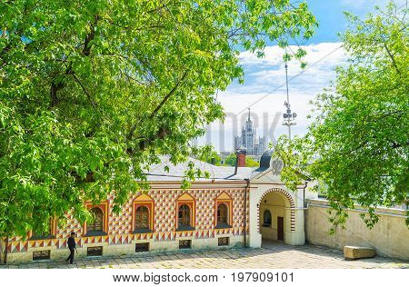 The Side Wing Of Palace Of Romanov Boyar